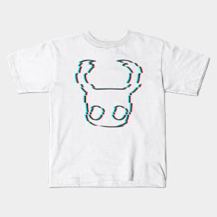 Glitch Knight [BLACK] Kids T-Shirt